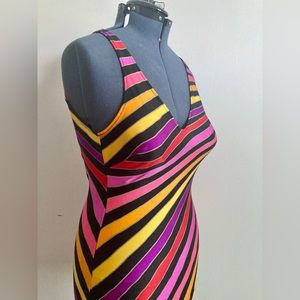 Vintage 1960s/1970s Striped Swimsuit